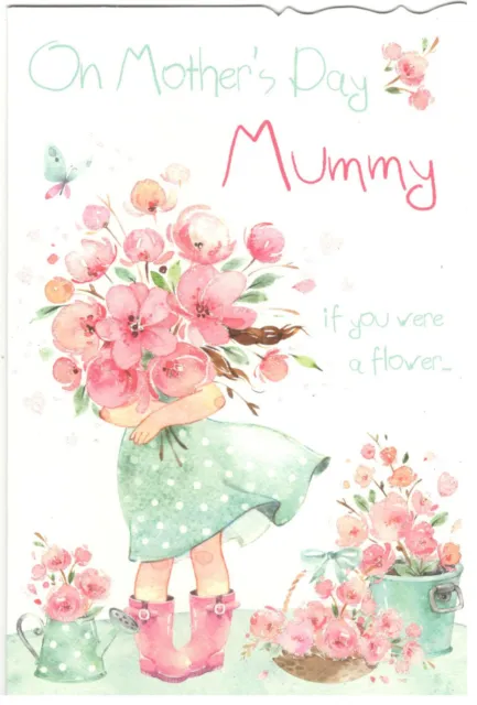 Mama Muttertagskarte. Am Muttertag Mama, wenn du eine schöne Blume wärst
