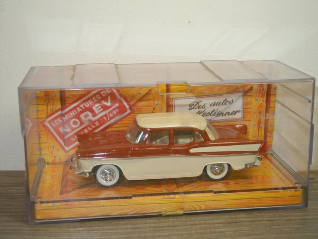 NOREV 40 Simca Chambord - Marron Et Beige Rosé - Miniature Collection En Boîte