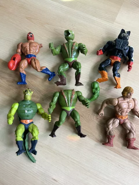 he man action figures vintage lot