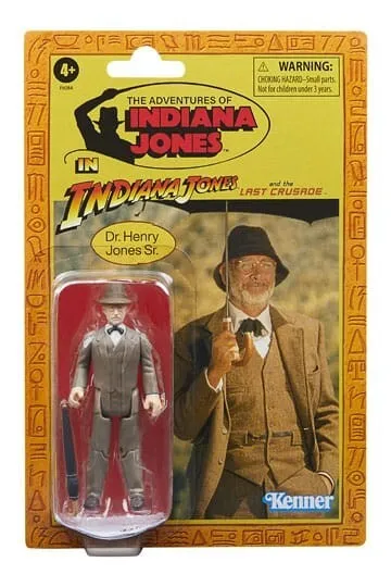 Indiana Jones Retro Collection: Dr. Henry Jones Sr. (Der letzte Kreuzzug) 10cm