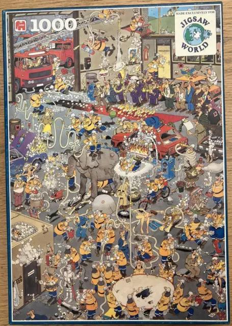 Jumbo Jan Van Haasteren The Fire Station 1000 Piece Jigsaw