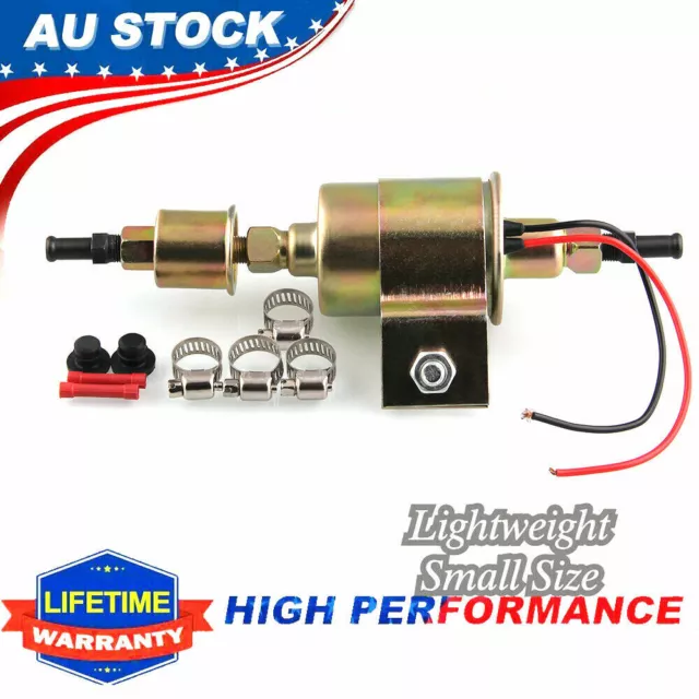 Universal External Fuel Pump w/ Filter 12v 5-9 PSI Low Pressure Inline Fuel Pump