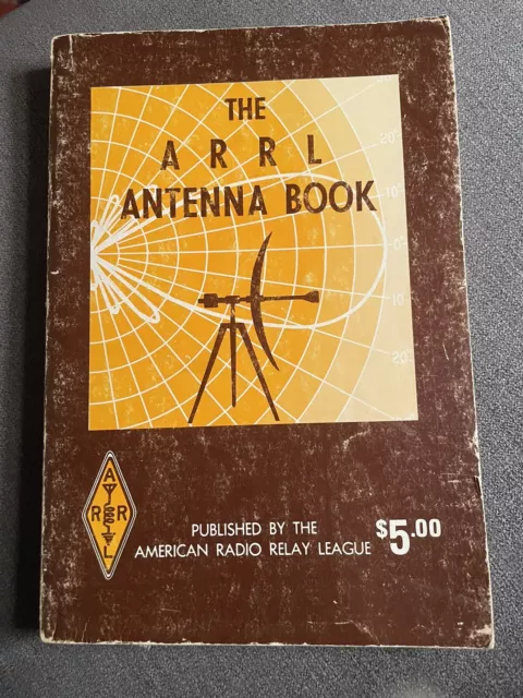 The ARRL Antenna Book Paperback 1974 13th Edition