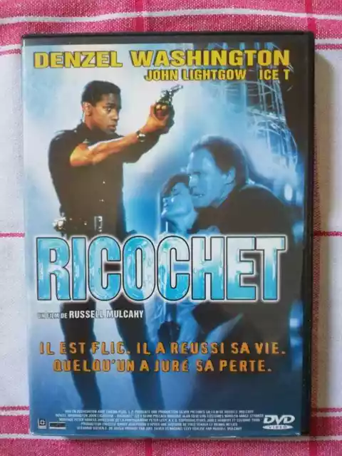 Film DVD " Ricochet " Denzel Washington - John Lightgow - Ice T - Russell M