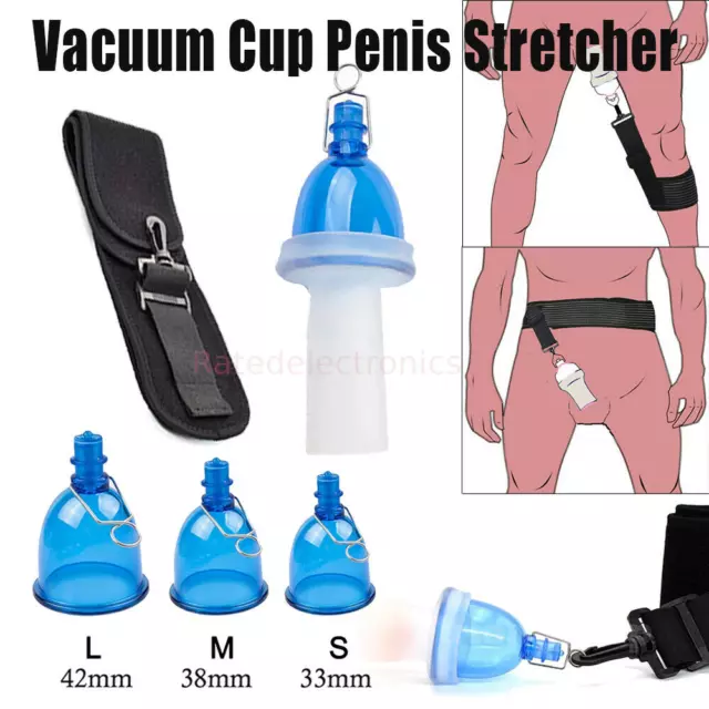 Vacuum Male Penis Extender Enlargement System Physical Enlarger Stretcher  Device