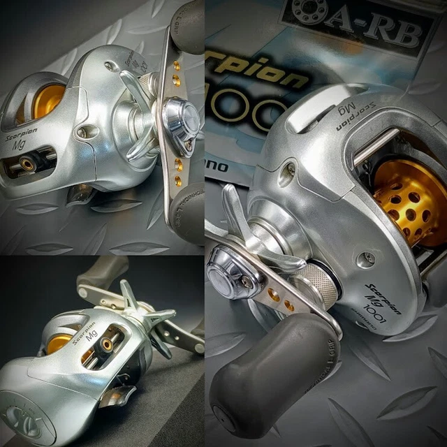 リール SHIMANO scorpiom nium Mg LEFT HANDLE Shimano 24 Scorpion MD 201HG Left Baitcasting Reel | eBay