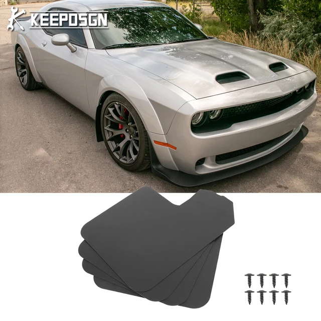 FOR DODGE CHALLENGER Charger Dart SRT 4PCS Splash Mud Flaps Mudguards