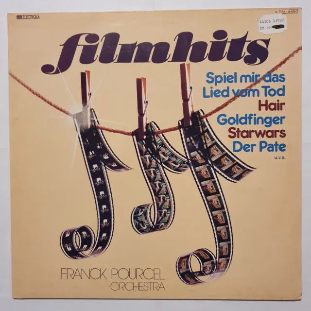 Schallplatte LP Vinyl 12" Franck Pourcel & His Orchestra - Filmhits