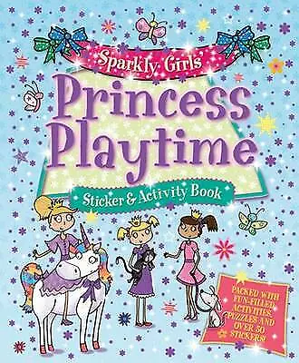 Igloo Books Ltd : Sticker and Activity Book - Sparkly Girl Fast and FREE P & P