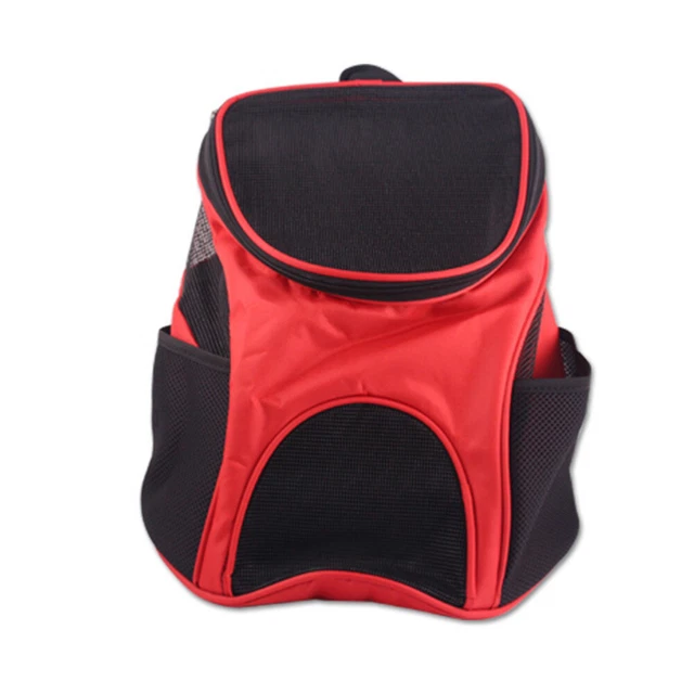 Borsa portatile gatto cane trasportino animali domestici rete Oxford traspirante per animali domestici esterna