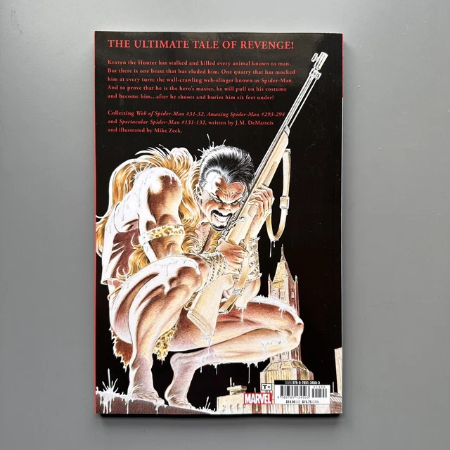 Amazing Spider-Man Kraven's Last Hunt TPB DeMatteis Zeck Second Edition 2