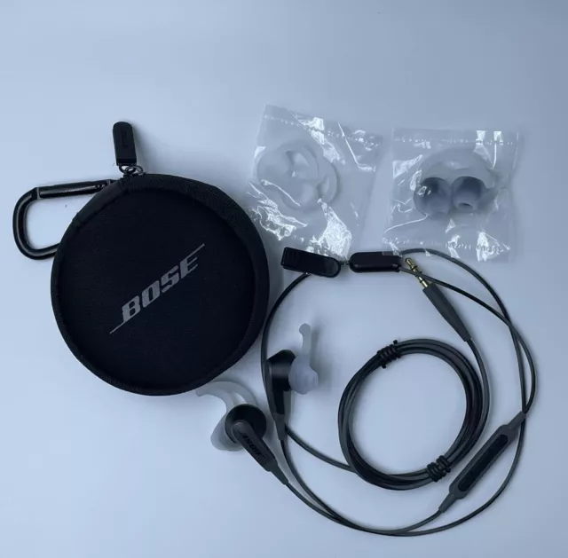 Bose SoundSport Wired 3.5mm Jack Earphones In-ear Headphones Charcoal-Black