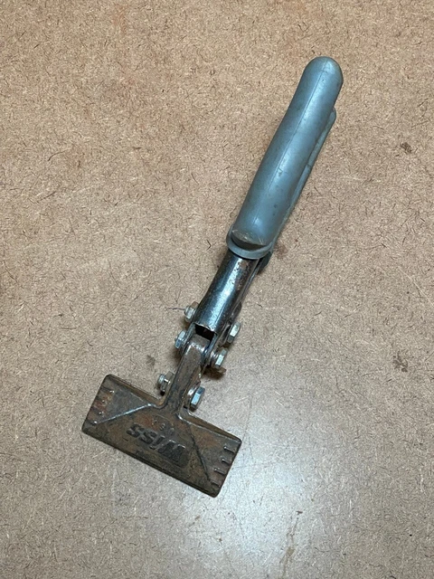 Wiss WS3 Straight Handle Sheet Metal Hand 3.25in Seamer Vintage Tool