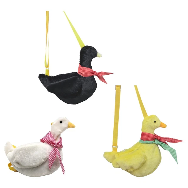 Dessin animé en peluche sac à bandoulière sac à main fermeture éclair sac