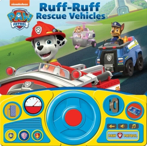 NICKELODEON PAW PATROL: Ruff-Ruff Rescue Vehicles Sound Book [Board ...