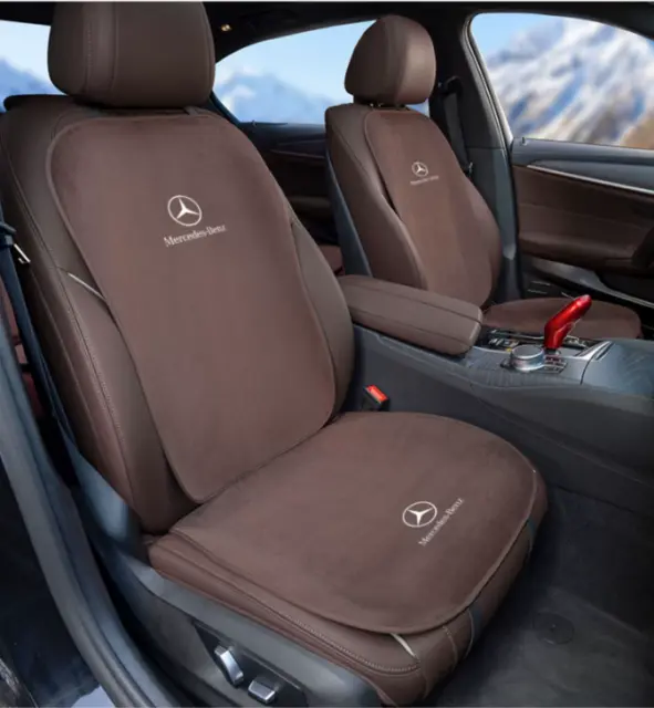 For Mercedes-Benz-GLA-GLB-GLC-GLE-GLK-GLS-Flannel leather car seat cover-7PCS