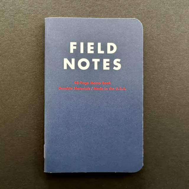 RARE - “Hudson Jeans” Field Notes Limited Edition of 250 - Book 1