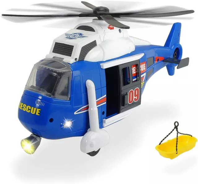 Dickie Toys Spielzeug Helikopter batteriebetrieb Drehpropeller BWARE OHNE OVP