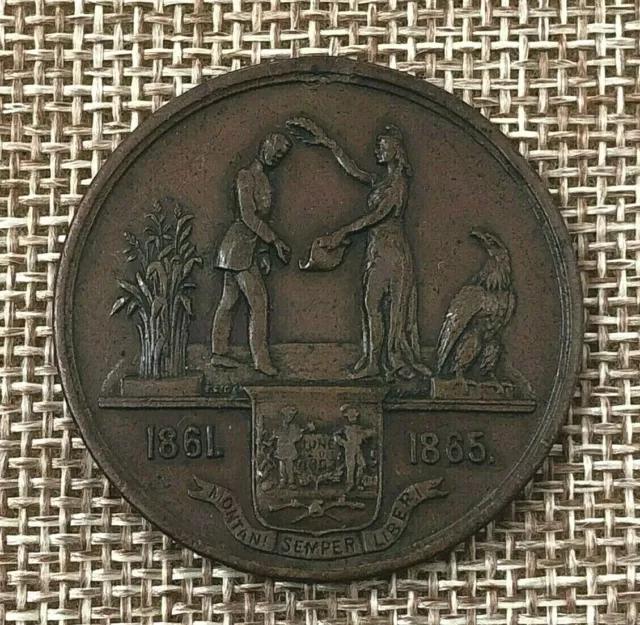 Civil War West Virginia Honorable Discharge Medal Civil War West Virginia Honorable Discharge Medal
