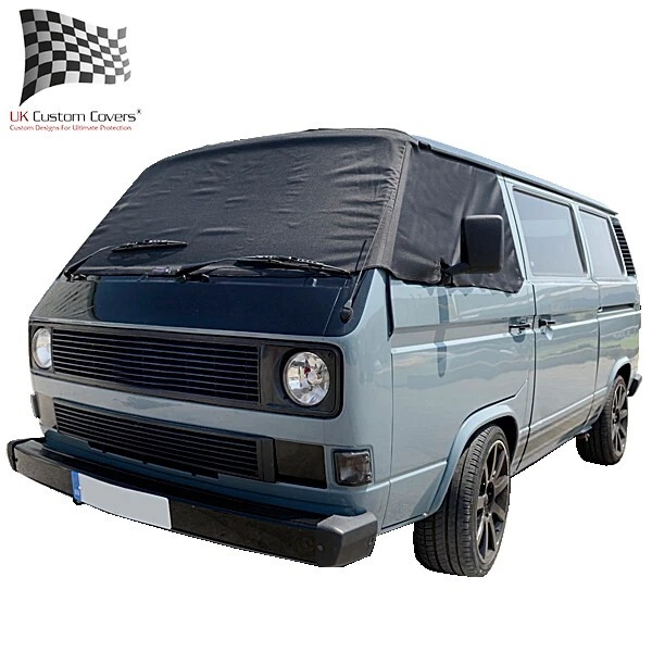 luolety Couverture de pare-brise thermique externe pour VW T5, couverture de pare-brise avant pliable, couverture de pare-brise de neige, bouclier de glace, écran de protection contre la poussière, le luolety Couverture de pare-brise thermique externe pour VW T5, couverture de pare-brise avant pliable, couverture de pare-brise de neige, bouclier de glace, écran de protection contre la poussière, le