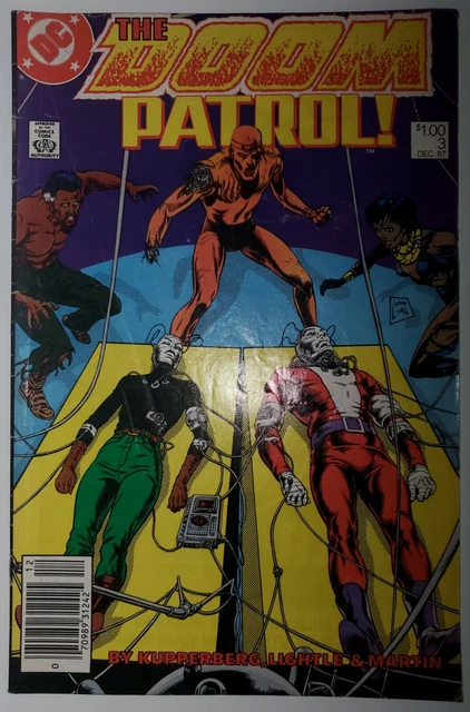 Doom Patrol #3 DC Comics Canadian Newsstand December Dec 1987 (VG)