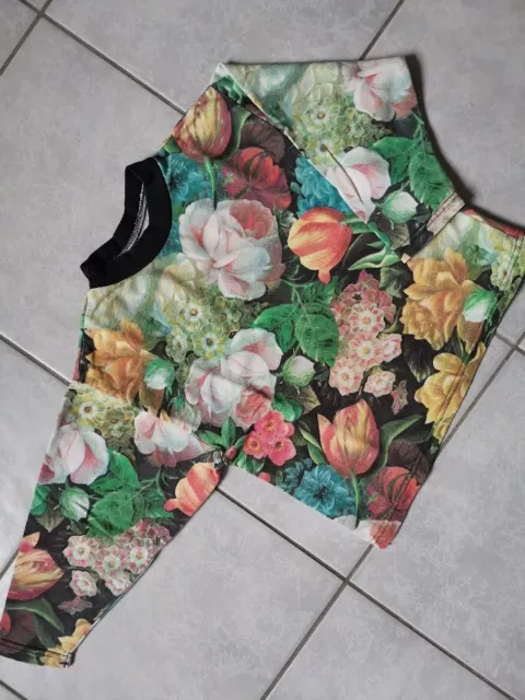 Maglione fiori originale anni 90 taglia 110