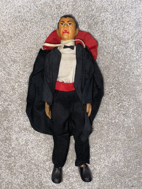 RARE Vintage 1970s AHI Azrak Hamway 8" Count Dracula Action Figure Complete Cape RARE Vintage 1970s AHI Azrak Hamway 8" Count Dracula Action Figure Complete Cape