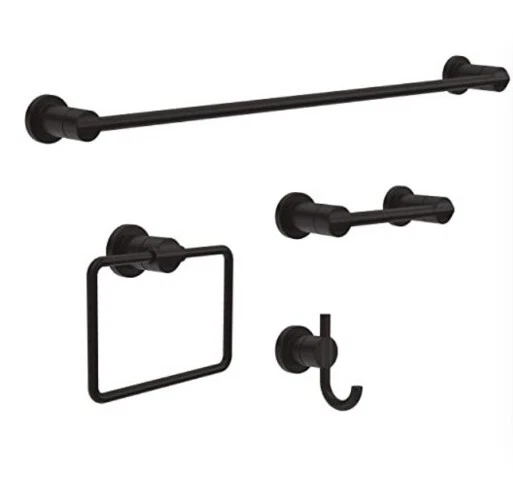 DELTA NIC64MB NICOLI 4Piece Bath Accessory Set in Matte Black 69.95