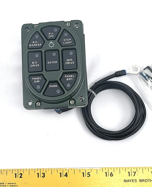 HUMVEE HMMWV TRUCK M998 LED Push Button Light Switch NEW 1152 1123