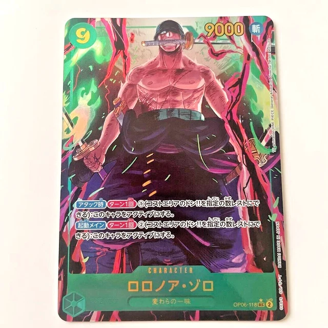 buy Roronoa Zoro (OP06-118) - Gradée 10 CCC - One Piece Card Game - Secrète Manga Japonaise