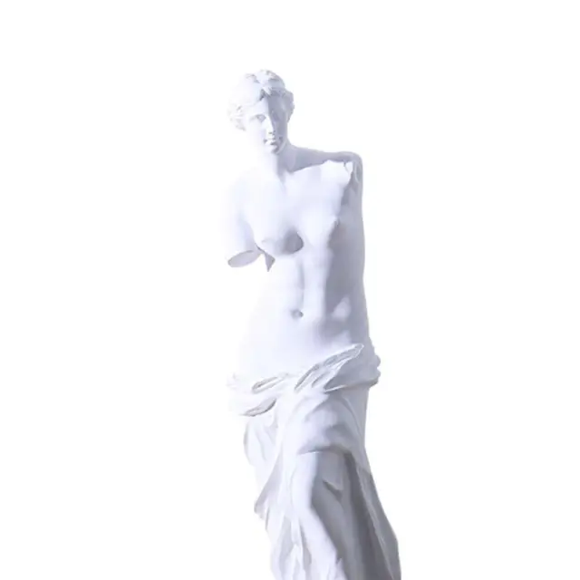 De Milo-Skulptur aus Kunstharz mit gebrochenem Arm – einzigartige Dekoration
