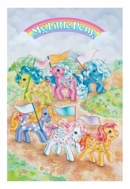 My Little Pony Classic March 24X36 Poster Iconic Gift Children Kids Classic Fun!