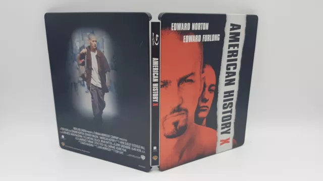 AMERICAN HISTORY X Blu-Ray Steelbook aus Sammlung ACTION DRAMA EDWARD NORTON 3