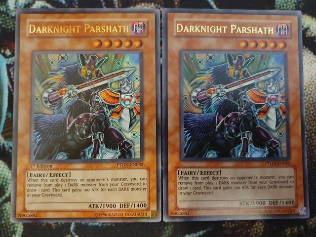 Carte Yu-Gi-Oh! - Parshath Le Chevalier Des Ténèbres [PTDN-FR082-UL