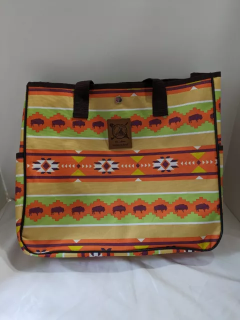 St. Labre Indian School Tote Bag Buffalo Native American NWOT