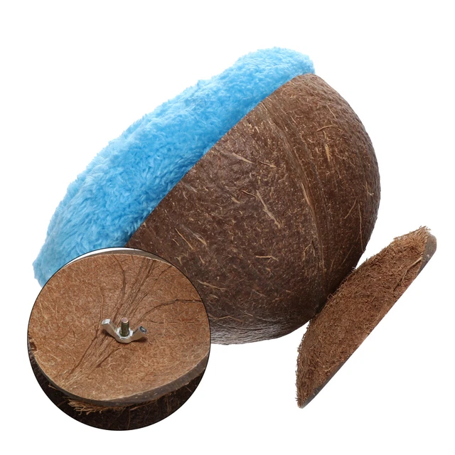1 Set Kokosnusshülle Hamster Nest Kleine Haustier Habitat Decor Hamster Mini