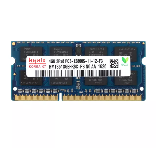 Pour Hynix 4 Go 2RX8 DDR3 1600 MHz PC3-12800S 204PIN SODIMM mémoire d'ordinateur