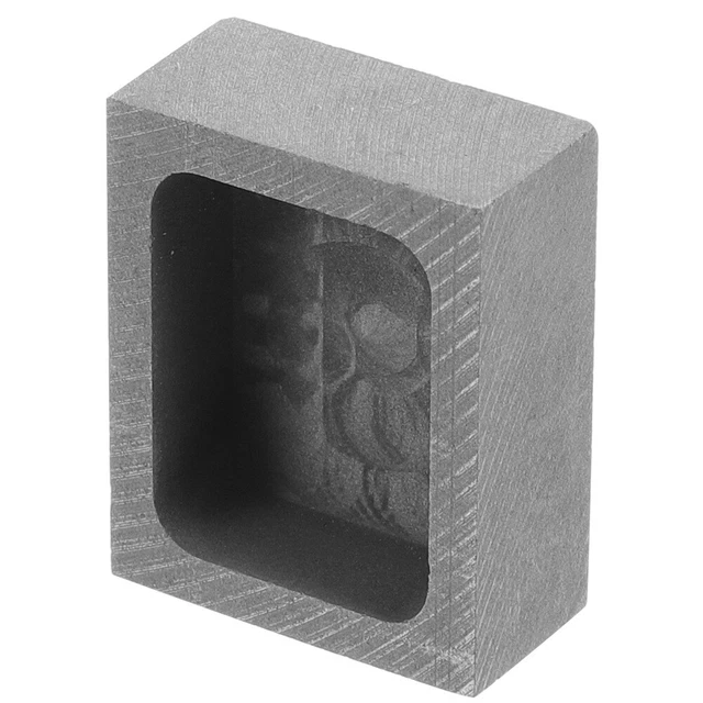 Moule En Graphite Pour Lingots Or/Argent | 750g | Grande Pureté | Pour Four De Fusion | Fonderie Métaux