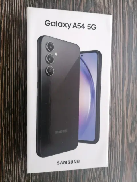 Verpackung - Samsung Galaxy A54 5G - Box Schachtel Karton - OHNE HANDY!