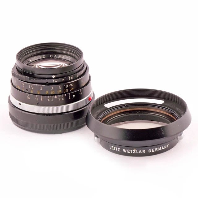 LEICA SUMMILUX-M 1: 1.4 / 35mm ASPH. IN SILVER / LEICA NUMBER : 11883 NICE PRICE