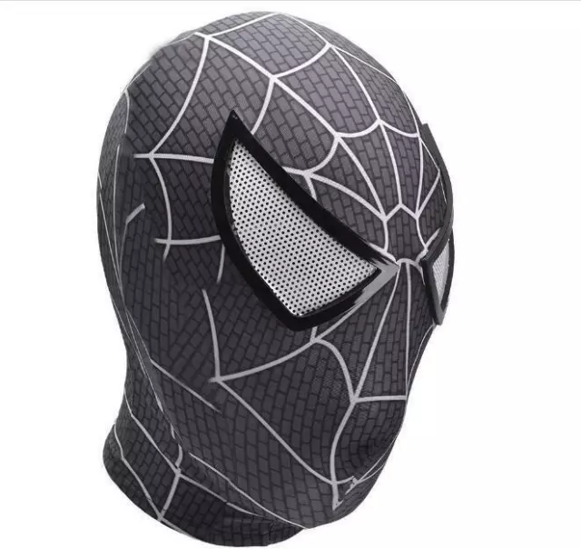 Marvel Universe Venom Fabric Costume Mask Adult One Size mesh eyes Rubies