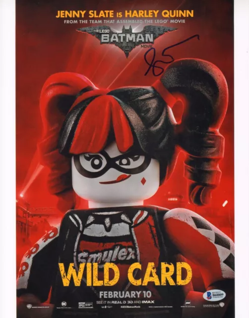 Jenny Slate Signed 11x14 Photo BAS Beckett COA Lego Batman Movie as Harley Quinn