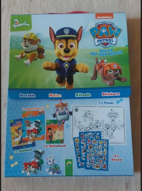 Paw Patrol Mal, Bastel, Rätsel und Sticker Set