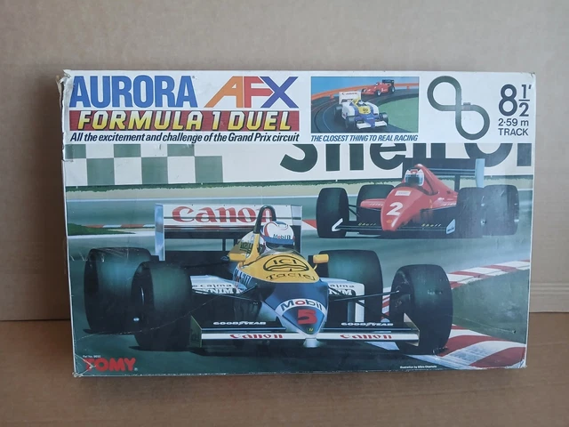 TOMY AURORA AFX F1 duel Racing Ref 8650 Figure 8 . Boxed