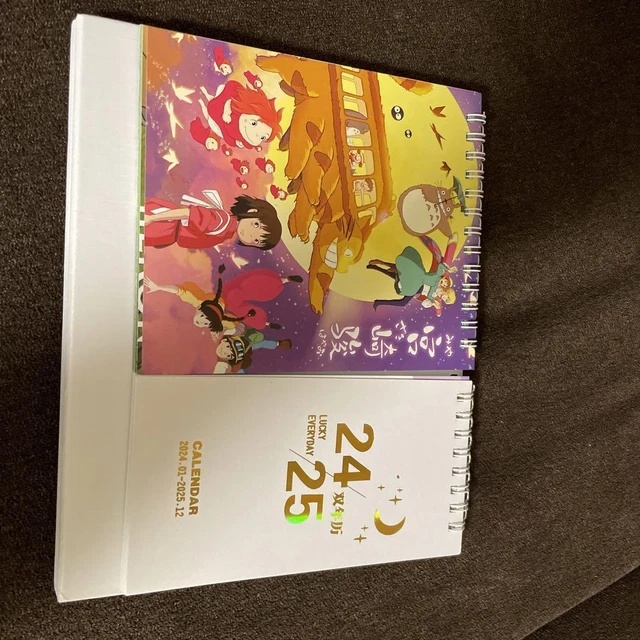 STUDIO GHIBLI 20242025 Calendar Hayao Miyazaki 98.99 PicClick