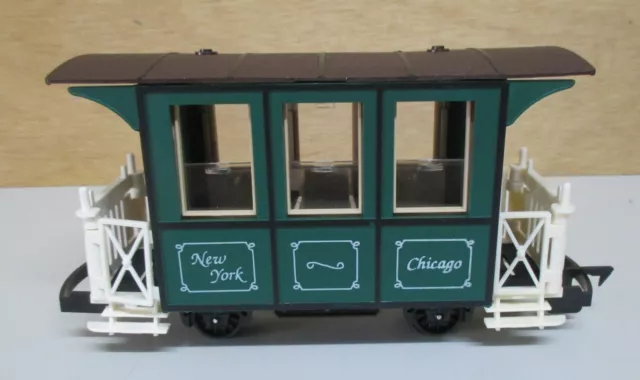 Faller Playtrain Spur 0 Western Personenwagen New York Chicago ohne VP (17/03)