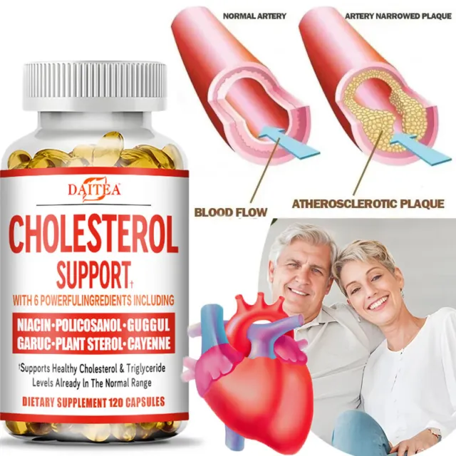 Phytosterols 30 to120 Capsules - Cholesterol, Heart Health, Antibacterial