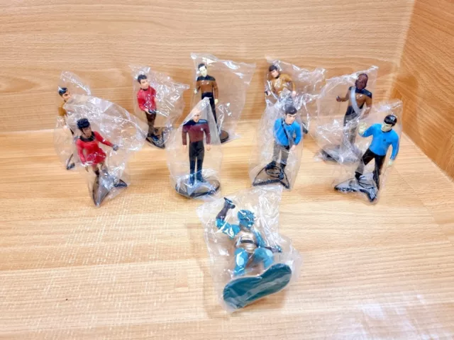 1992 Star Trek TNG HAMILTON - FIGURE (10) - IMBALLO ORIGINALE & NUOVO - SIGILLATO - VINTAGE