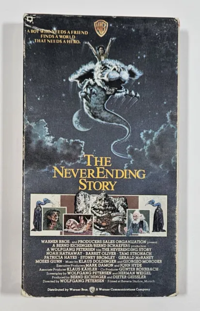 THE NEVERENDING STORY (VHS, 1986) Noah Hathaway, Barret Oliver $15.00 ...