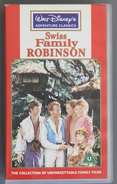 WALT DISNEY SWISS Family Robinson VHS Video Tapes £5.00 - PicClick UK